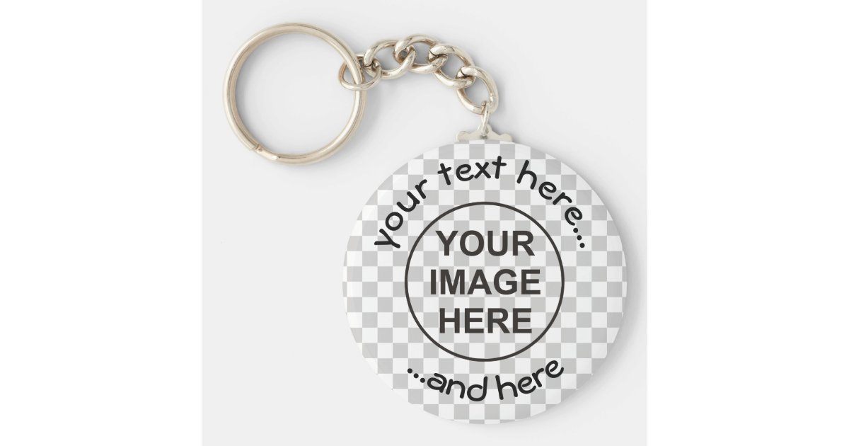 Clean Keychain | Zazzle