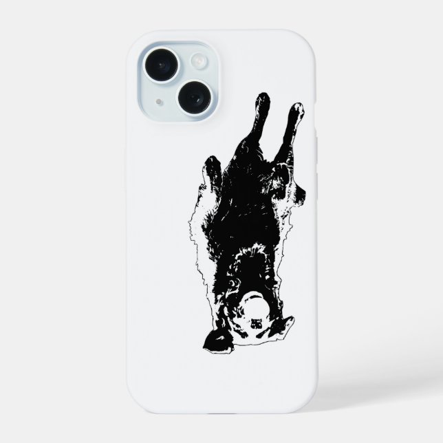 Clean leap line iphone case (Back)