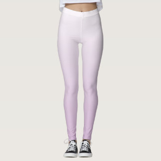 Clean Lilac Flat Shading Graphic Leggings