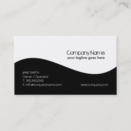 Clean &amp; Modern Business Card