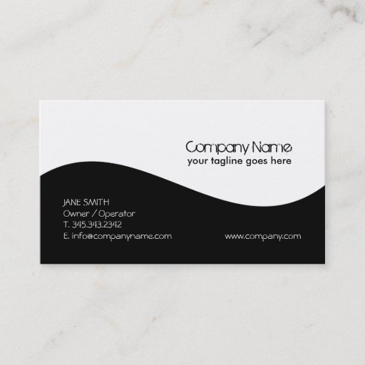 Customizable Clean &amp; Modern Business Card