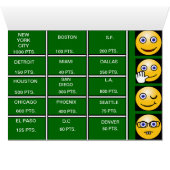 CLEAN NEW WORLD GAME CARD (U.S. EDITION) (Inside Horizontal (Bottom))