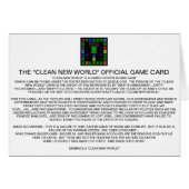 CLEAN NEW WORLD GAME CARD (U.S. EDITION) (Front Horizontal)
