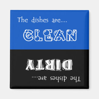Clean or Dirty Dishwasher Magnet