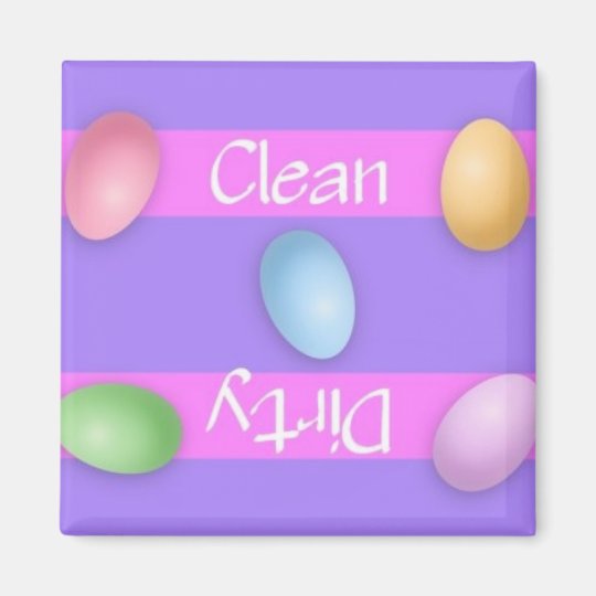 Clean or Dirty Easter Dishwasher