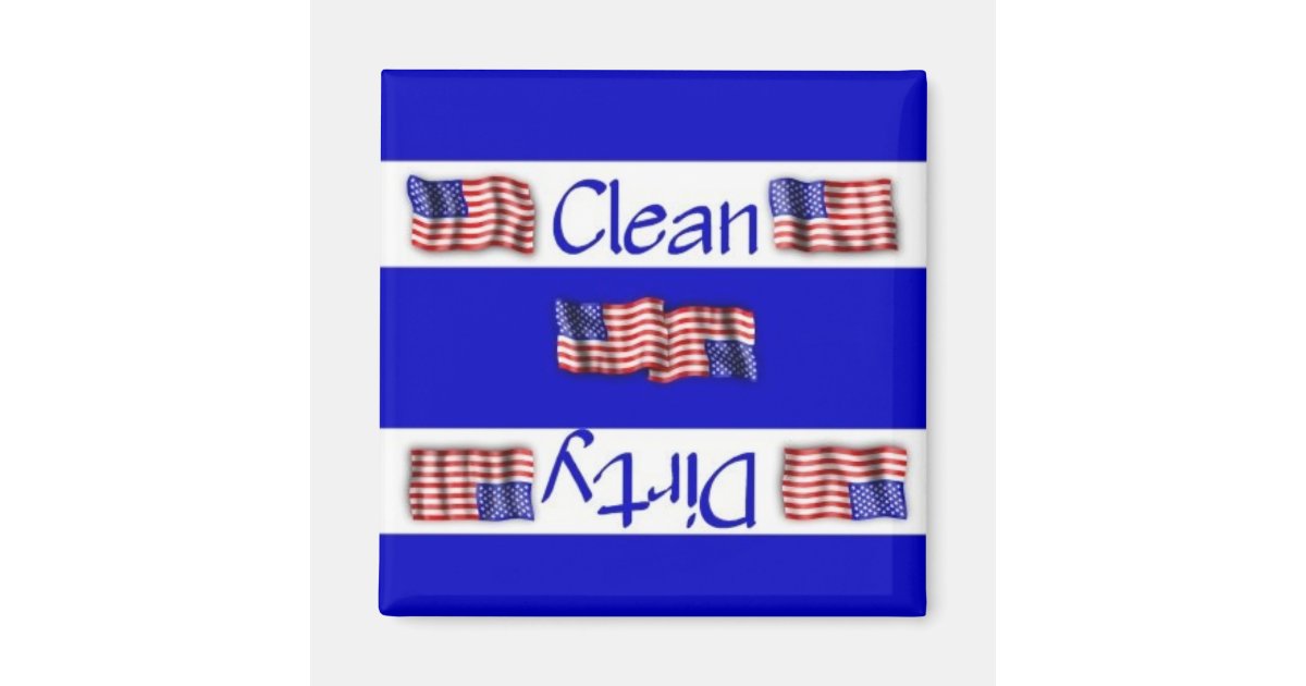 Clean or Dirty Flag Dishwasher