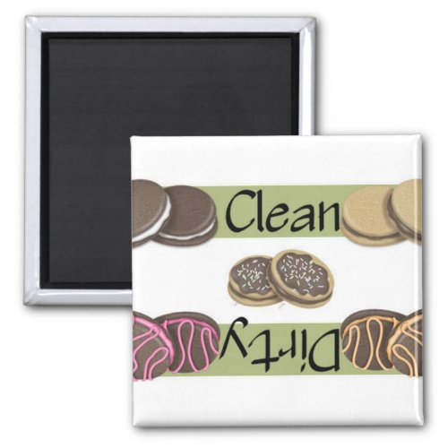 Clean or Dirty Sweet Treats Dishwasher Magnet