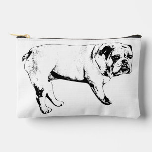 Clean Outline Zip Pouch