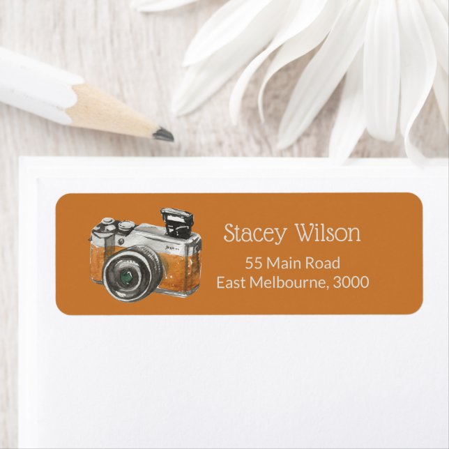 Clean Photographer Packaging Label  (Insitu)