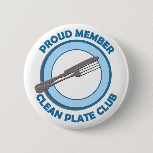 Clean Plate Club Proud Member Button