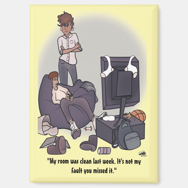 Clean Room Magnet (Front)