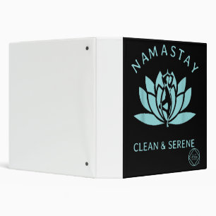 Clean & Serene Yoga Narcotics Anonymous 3 Ring Binder