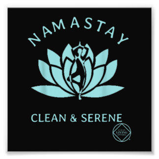 Clean & Serene Yoga Narcotics Anonymous Photo Print