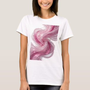 Clean Silver ABSTRACT ART Art Print v3 T-Shirt