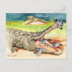 Clean teeth postcard