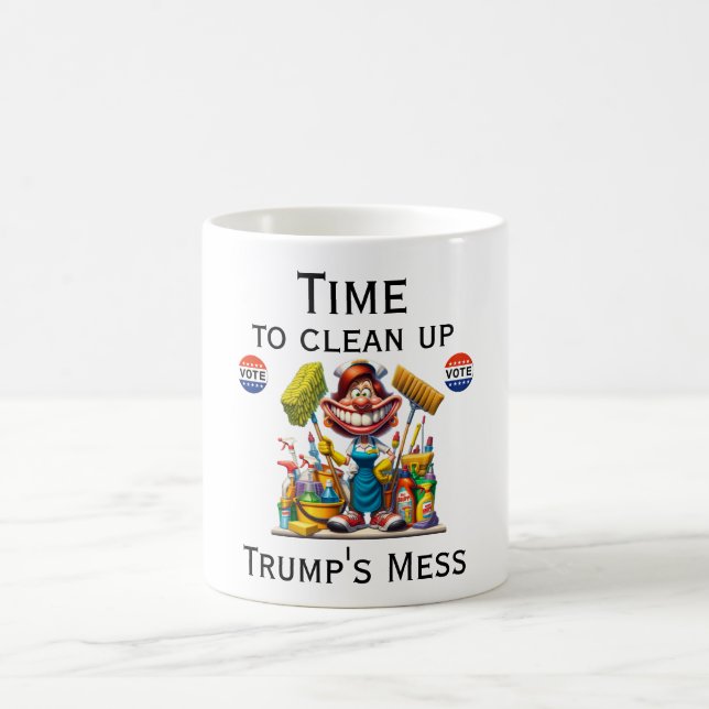 Clean Up Coffee Mug (Center)