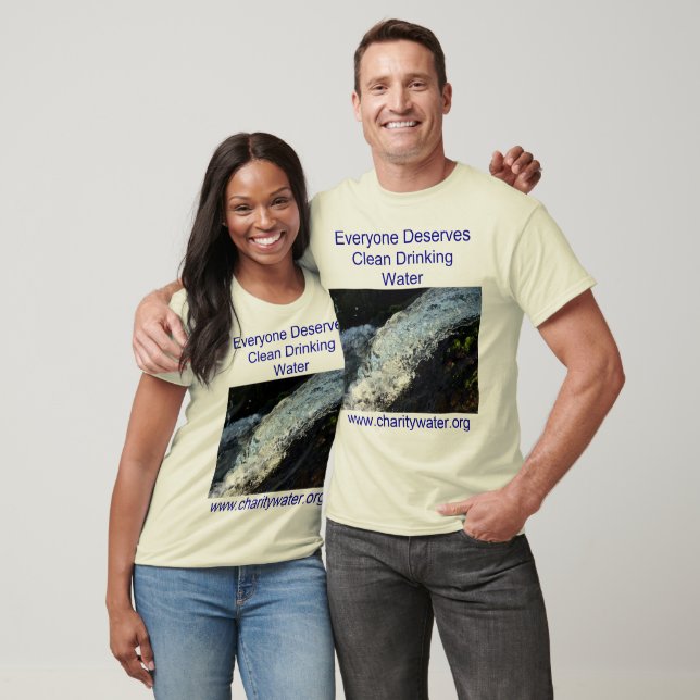 Clean Water mens shirt (Unisex)