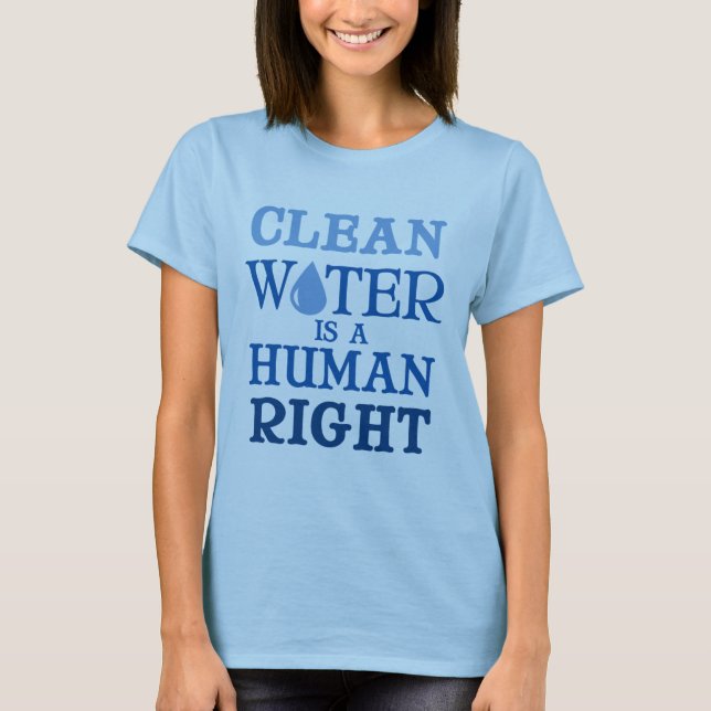 Clean Water T-Shirt (Front)