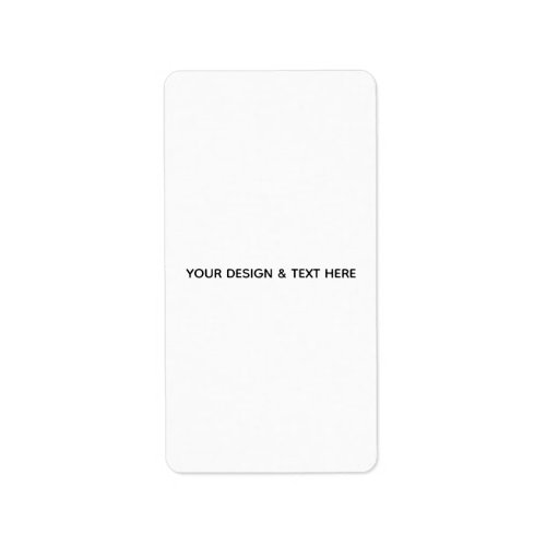 Clean White Minimalist Dad Appreciation Card Label