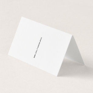 Clean White Minimalist Nurse Thank You Card