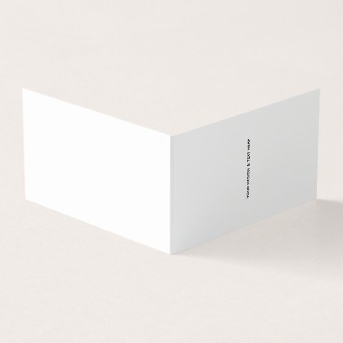 Clean White Minimalist Pet Sympathy Thank You Card