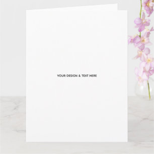 Clean White Minimalist Pet Sympathy Thank You Card