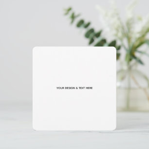 Clean White Minimalist Son Graduation Card