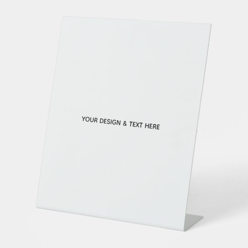 Clean White Minimalist Uncle Appreciation Card Pedestal Sign