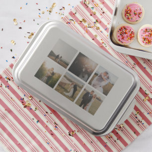 Clean White Photo Modern Cake Pan