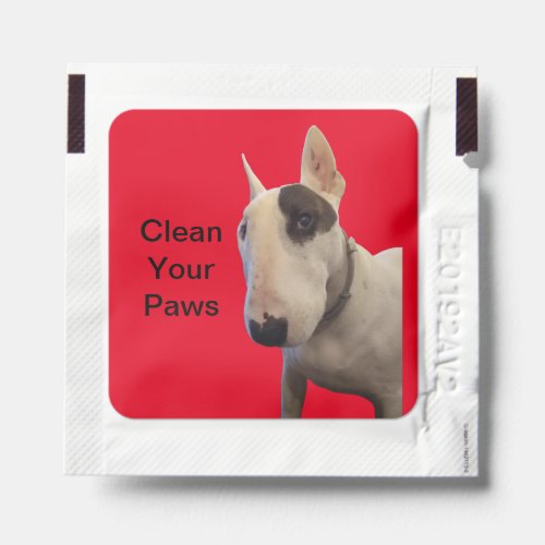 Clean Your Paws Rex hand wipes Hand Sanitizer Packet