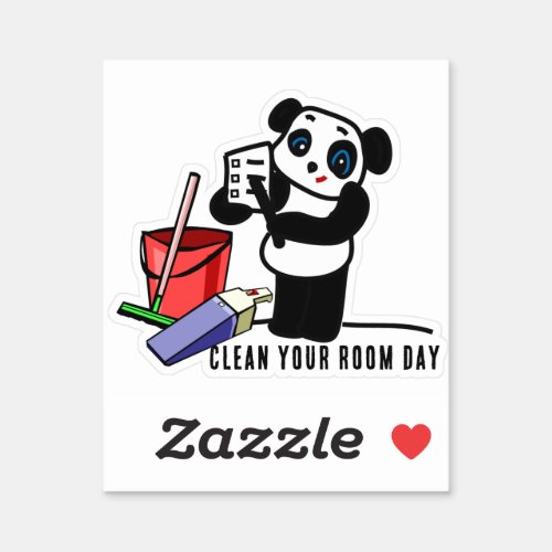 Clean Your Rom Day Sticker
