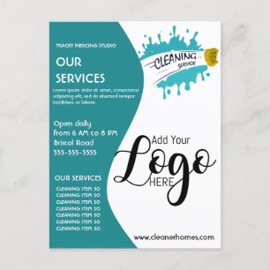 cleaner cleaning poster STUDIO poster flyer Postca Postcard
