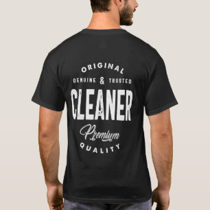 Cleaner Job Title Tee Gift Mens Womens