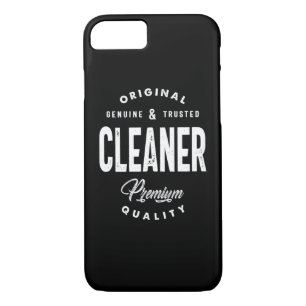 Cleaner Job Title Tee Gift Mens Womens iPhone 8/7 Case