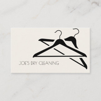 Cleaners Dry Cleaning Business Card Template