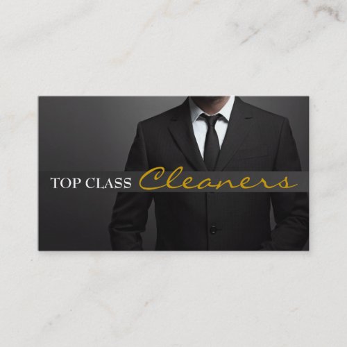 Cleaners, Dry Cleaning, Laundry Business Card