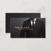 Cleaners Inc. /Dry Cleaning Business Card (Front/Back)
