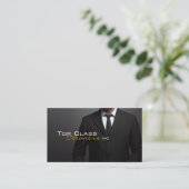 Cleaners Inc. /Dry Cleaning Business Card (Standing Front)