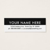 cleaning. (appointment card) (Back)