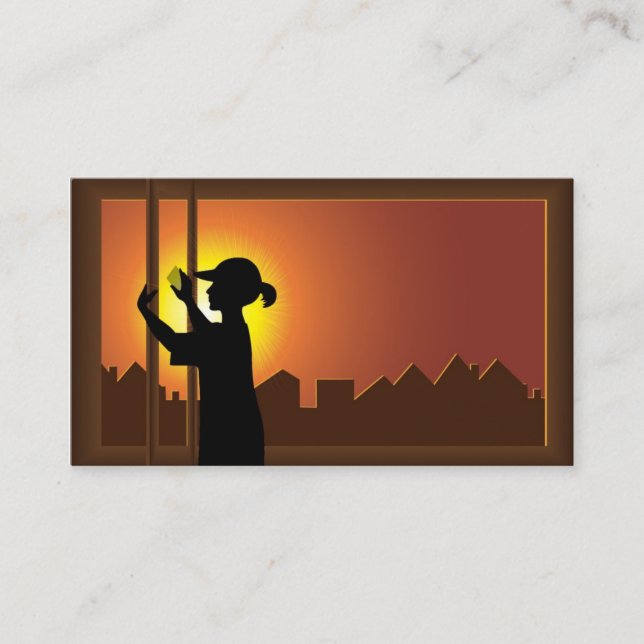 Cleaning Business Card (Front)