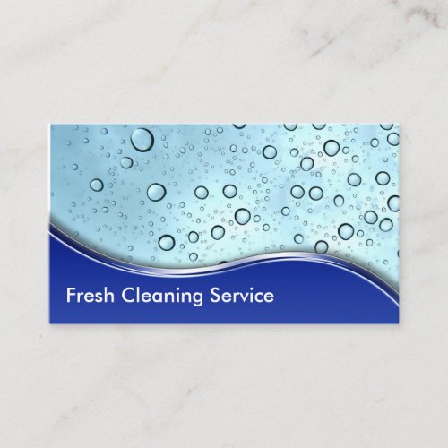 Cleaning Business Cards