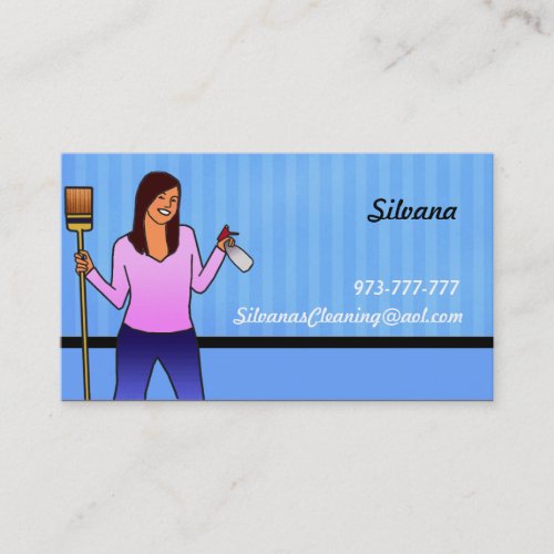 Cleaning Business Cards