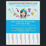 Cleaning business Janitorial Tickets Advertising Flyer<br><div class="desc">Cleaning business Janitorial Tickets Advertising</div>