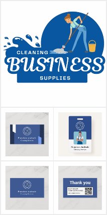 Cleaning Company   Custom Logo Cleaning Service