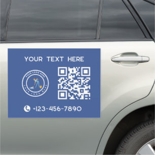 Cleaning Company   Custom Logo Cleaning Service Car Magnet