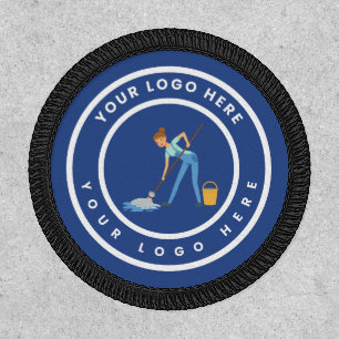 Cleaning Company Custom Logo Cleaning Service Patch