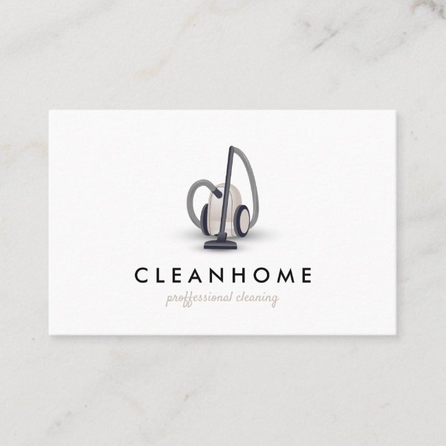 Cleaning House Keeping Business Card