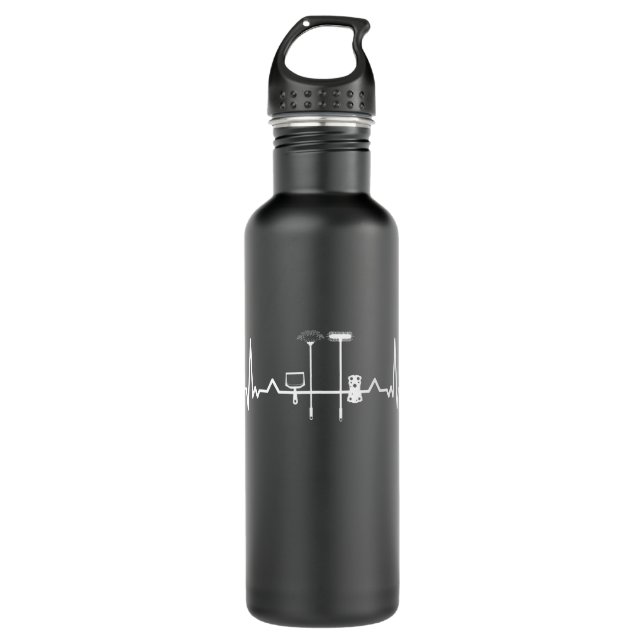 Cleaning Housekeeping Housekeeper Gift Stainless Steel Water Bottle (Front)