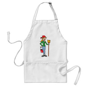 Cleaning Makes Me Feel Young Cleaning Lady Gifts Apron for Sale by  SavvyCleaner