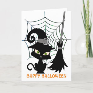 Cleaning Out The Cobwebs, 5" x 7" Folded Card